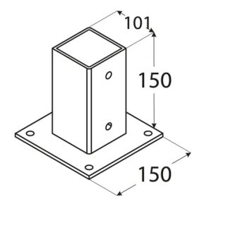 KOTWA PSP 100X100 DOMAX